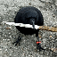 crow with knifeLOGO